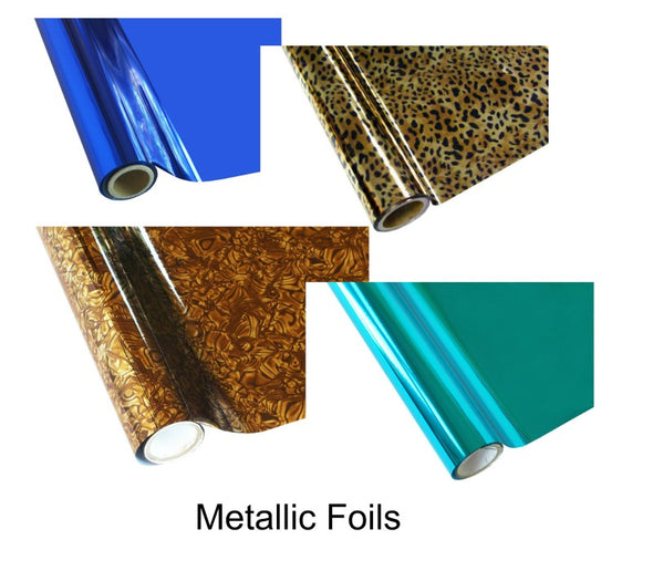 Heat Transfer Metallic Foilt - Olive Green