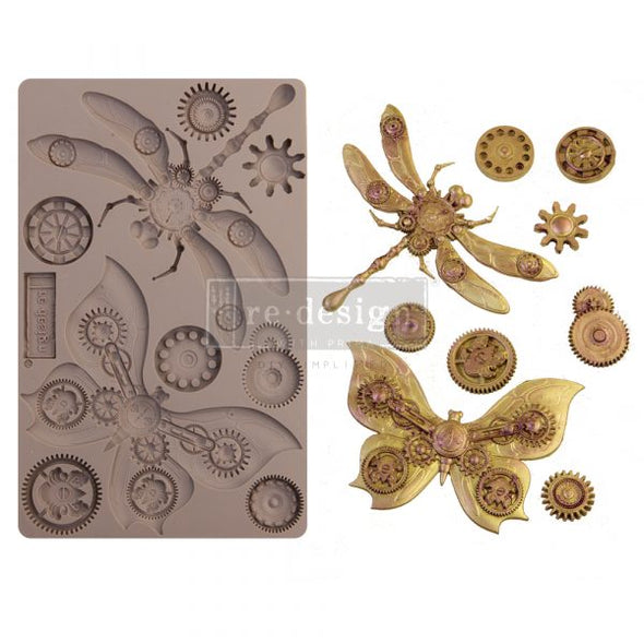 PRIMA REDESIGN DECOR MOULDS MECHANICAL INSECTA 5x8
