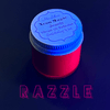 Miss Lillians Chock Paint Neon Waxes RAZZLE-NEON Gilding Wax Jewels (Deep Pink)