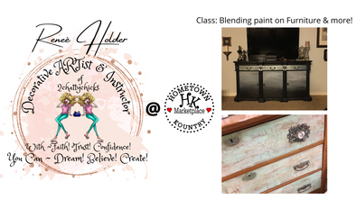 2021 FEBRUARY 27th BLENDING PAINT ON FURNITURE & MORE