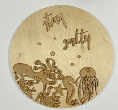 GLOWFORGE STAY SALTY  (Finished & Unfinished)