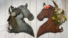 GLOWFORGE STALLION HORSE HEAD  KIT CUTOUTS