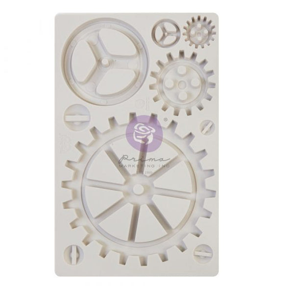 PRIMA REDESIGN DECOR MOULDS - LARGE GEARS 5x8